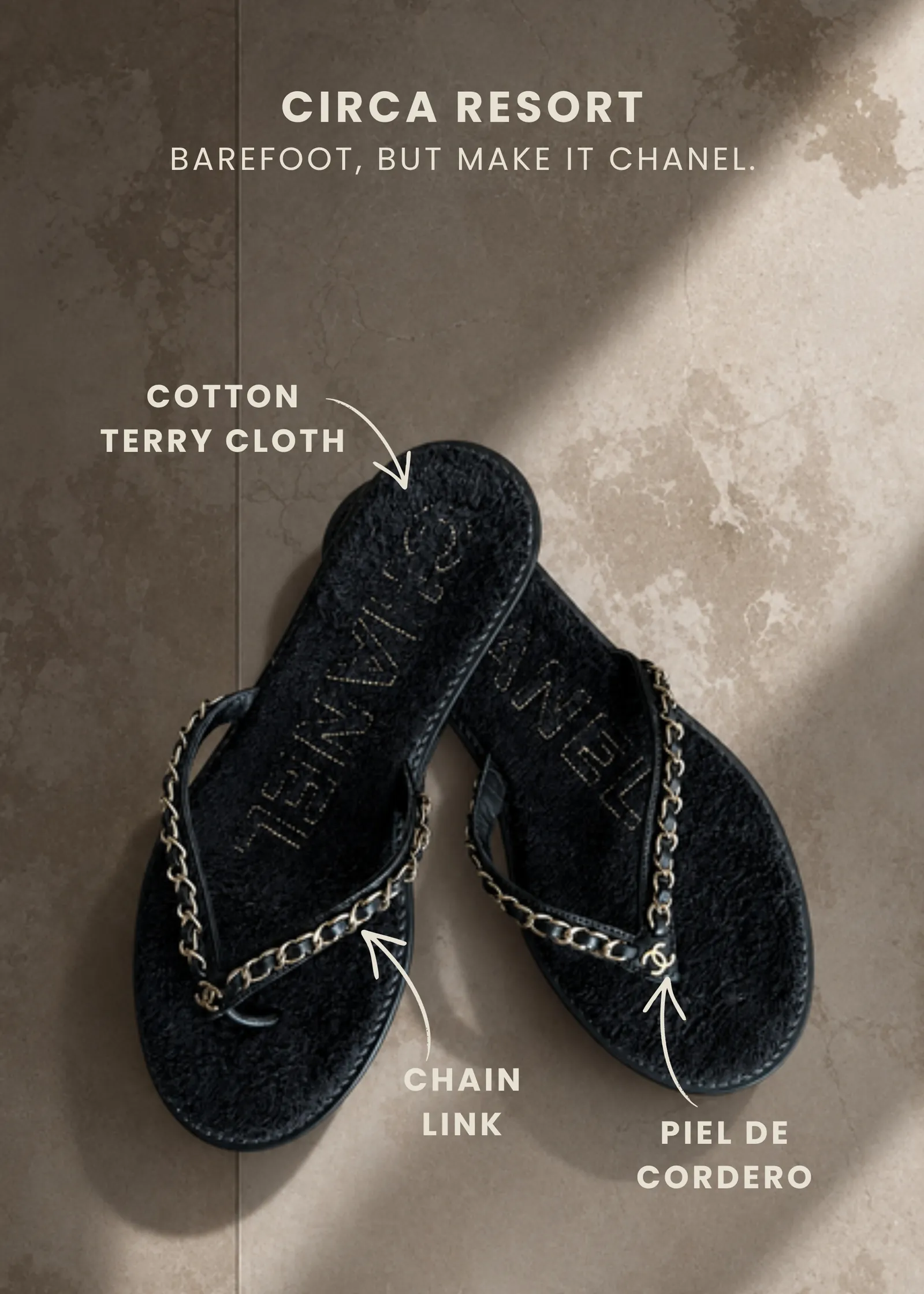 Chanel Chainlink CC Slides