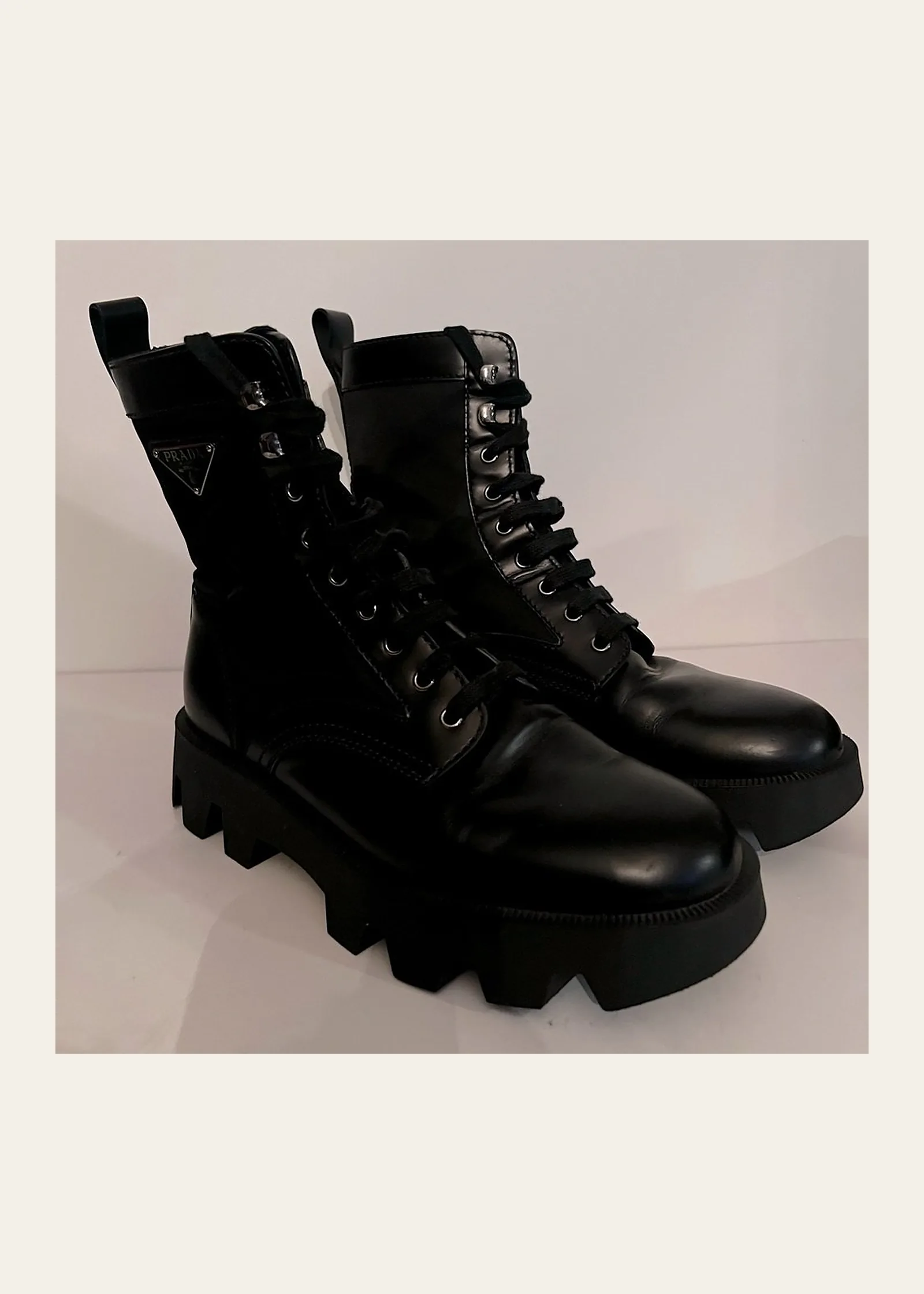 Prada Monolith Boots