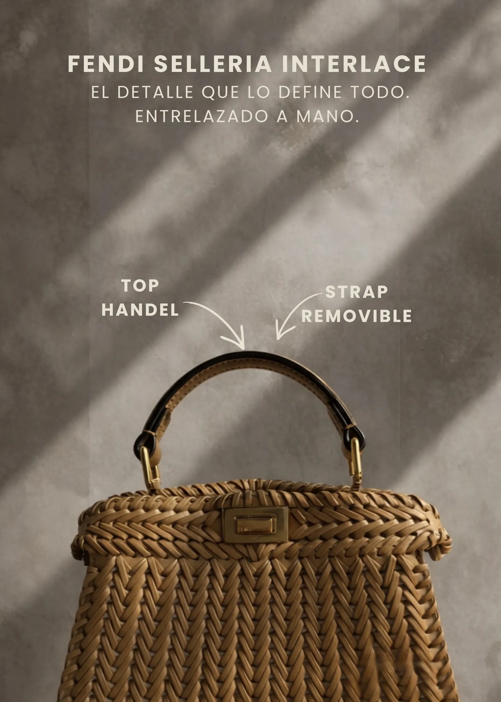 Fendi Peekaboo ISeeU Selleria interlace