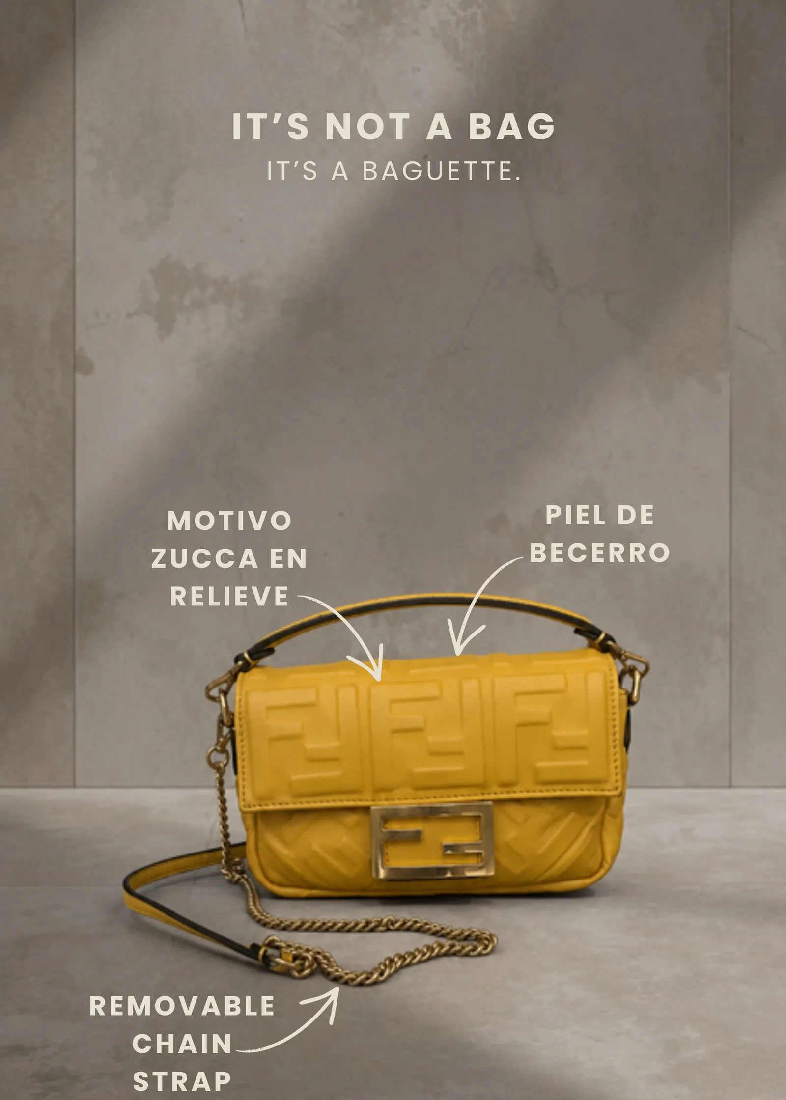 Fendi Baguette Chain Mini